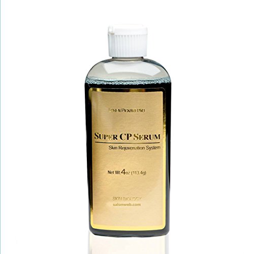 Super CP Serum by Skin Biology 4 oz. | Copper Peptide Serum for Fine Lines and Wrinkles Anti aging look young again
