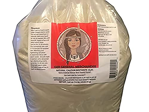 Calcium Bentonite Clay 10 lbs. Pure and Fine Powder. Refine to Perfection for Internal Use. Source in USA. Perfect for Mask,Bath or Wrap Package Weight is 10.01. Package has to be Weight on Electroni