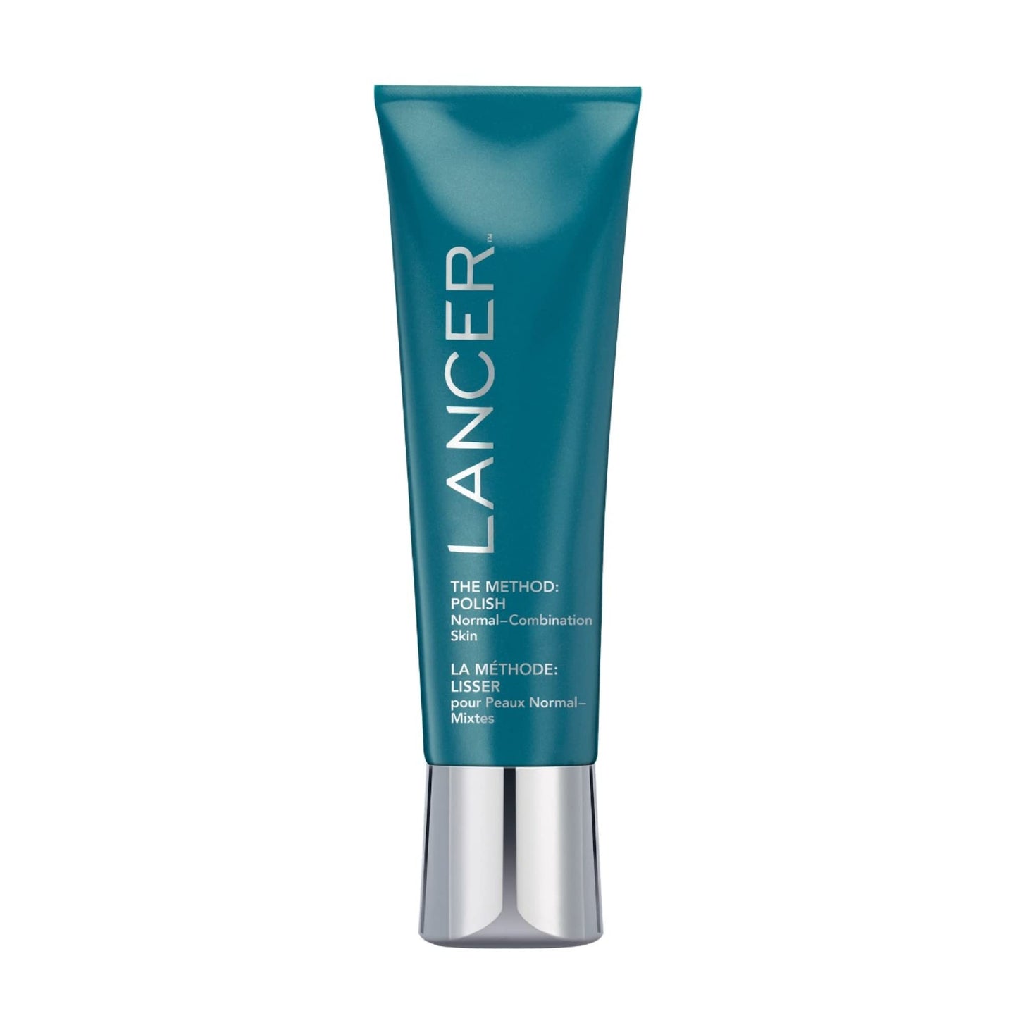 Lancer Skincare The Method: Polish Facial Exfoliator, Daily Exfoliating Face Wash with Natural Minerals, Normal Combination Skin, 4.2 Fluid Ounces