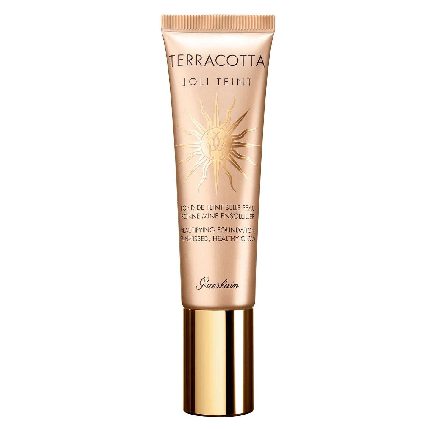 Guerlain Terracotta Joli Teint Beautifying Foundation Healthy Fonce Color NEW