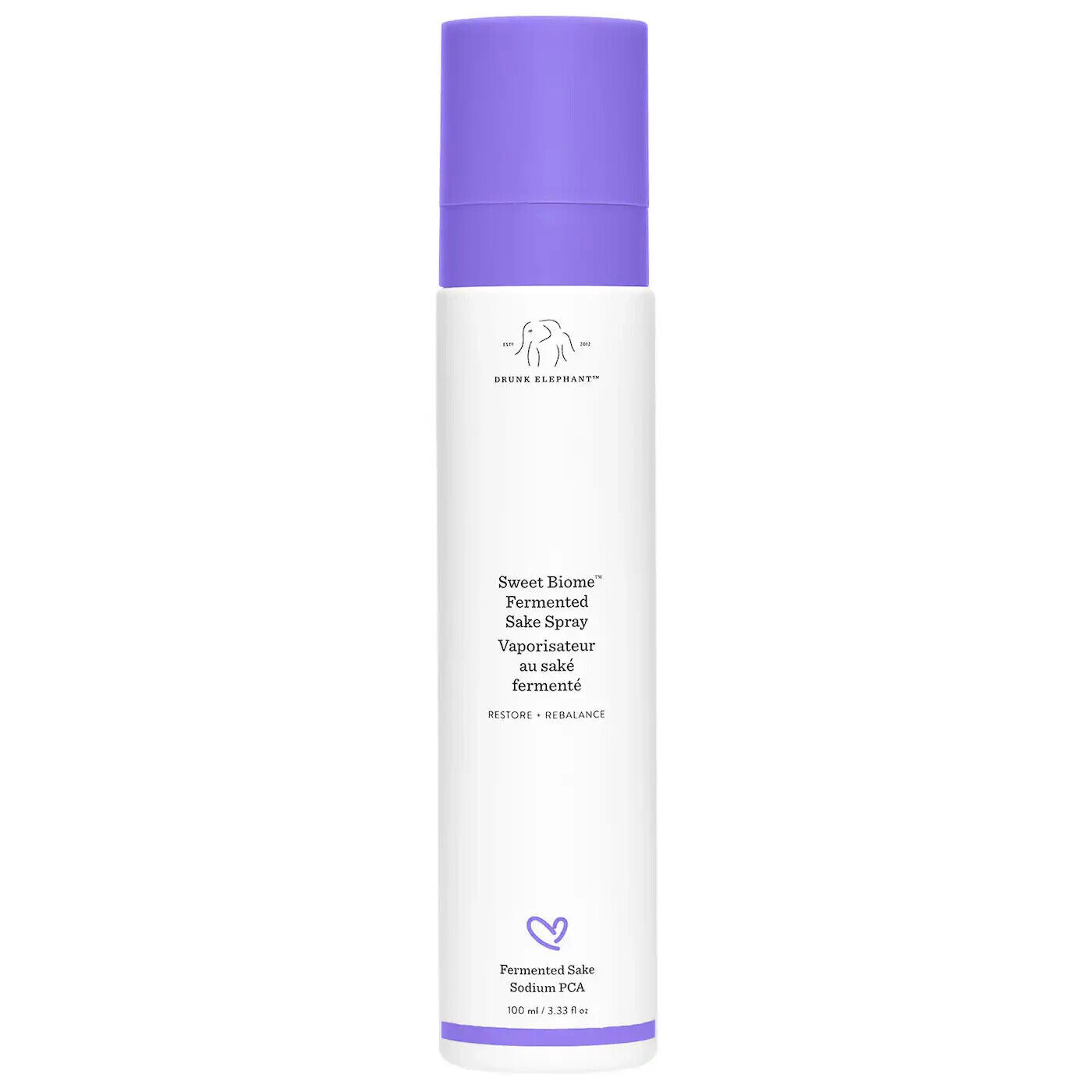 Drunk Elephant Sweet Biome Fermented Sake Hydrating Spray Soothing 100ml NEW