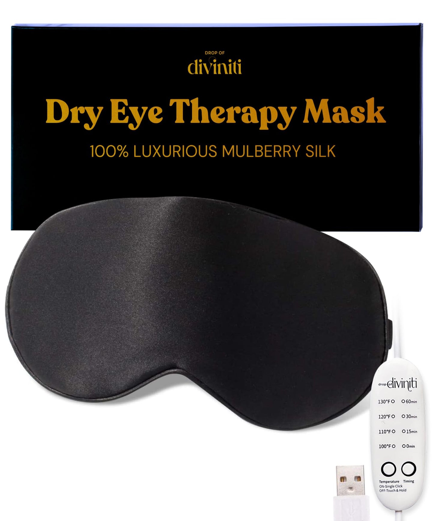Heated Eye Mask for Dry Eye Relief - Stye Eye Treatment, Warming Eye Mask for Dry Eyes Mask Warm Compress for Eyes, Sinus Mask Heated Eye Patch - Dry Eye Mask with Moist Heat Warming Compress Electric