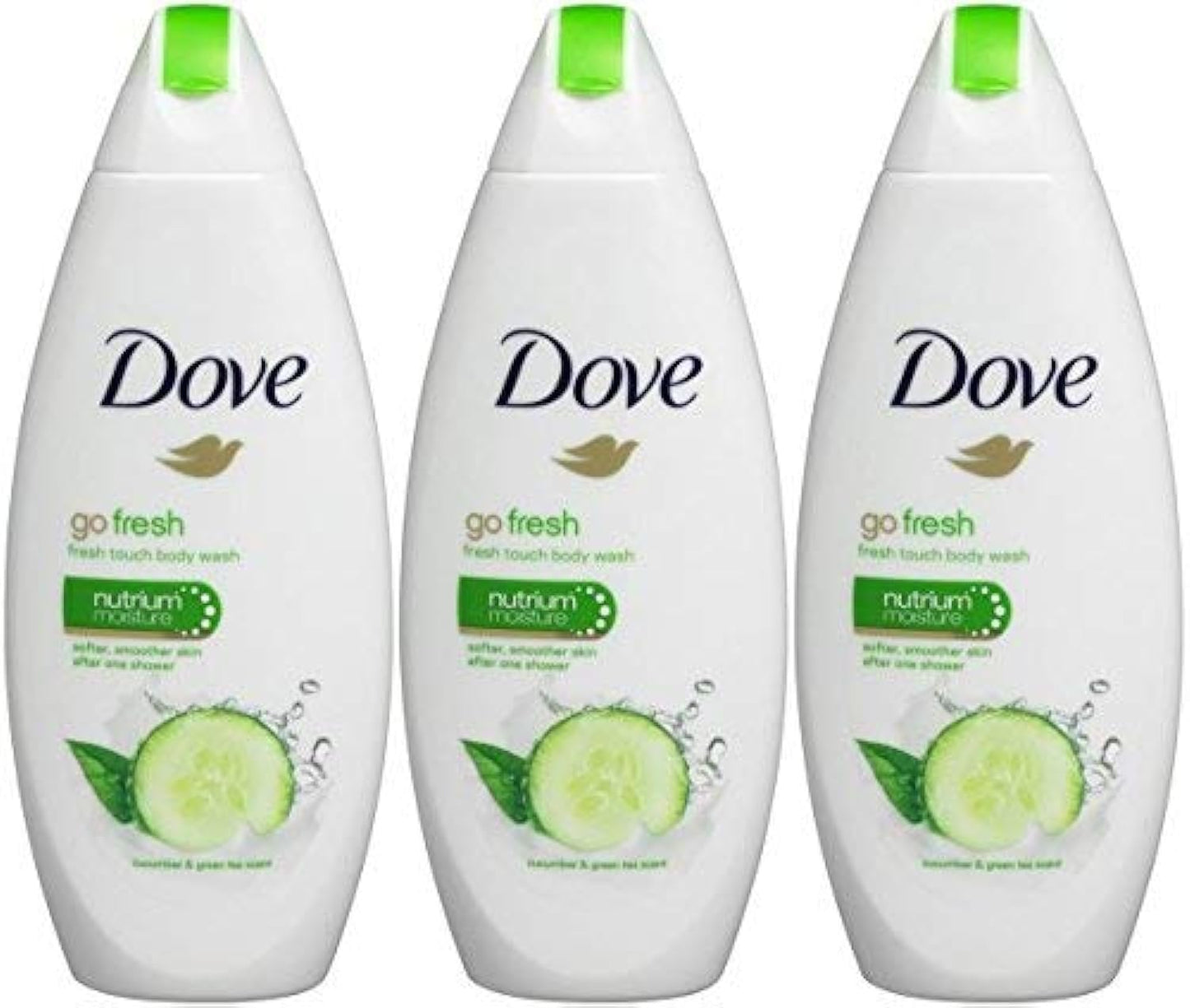 Dove Glowing Ritual Nourishing Secrets Body Wash - 3 Packs x 16.9 Fl.Oz / 500ml Ea