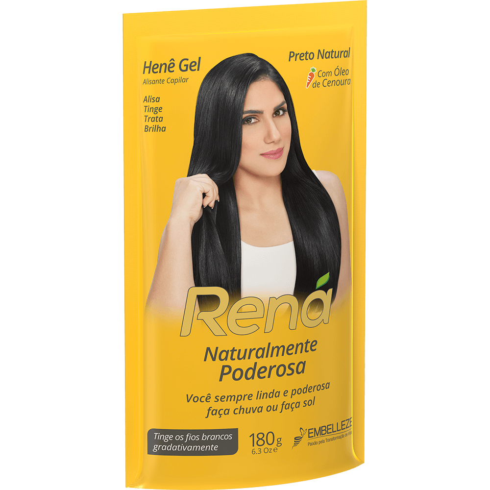 Henê Natural Black Rena 180g