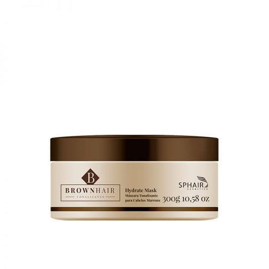 Brown Hair Tinting Hydrate Pigmentation Treatment Mask 300g - Sphair