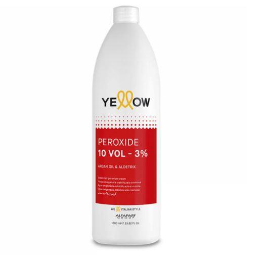 Color Activator Line Discoloration Hydrogen Peridoxe OX 10 Vol. 3% 1L - Yellow