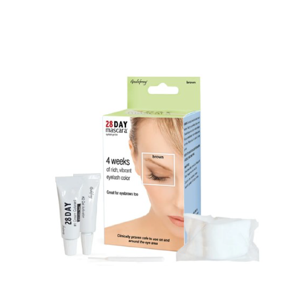 GODEFROY 28 DAY MASCARA-BROWN 25 APPLICATIONS 702