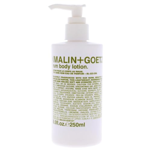 MALIN+GOETZ Rum body lotion, 8.5oz., Rum, 8.5 Fl Oz (Pack of 1)