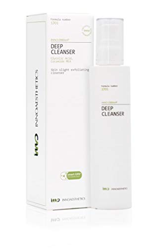 INNOAESTHETICS Deep Cleanser w/Glycolic Acid for Oily/Combination Skin-(Promotes Collagen Production)