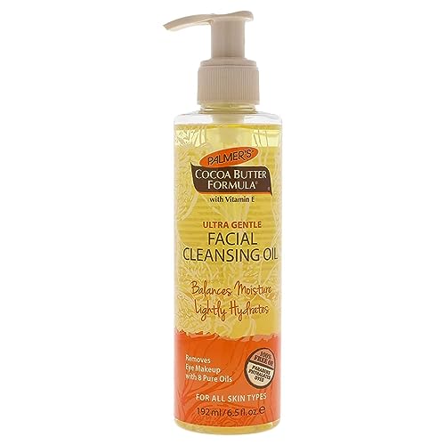 Palmer's Cocoa Butter Formula Ultra Gentle Facial Cleansing Oil, 6.5 Ounces