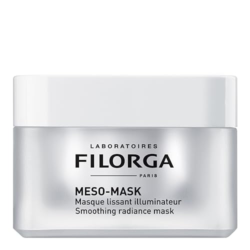 Filorga Meso-Mask Smoothing Face Mask, Anti Aging Formula With Collagen and Elastin Combo for Hydrating Wrinkle Reduction, Skin Moisturizing, and Complexion Brightening Skincare 1.69 fl. oz.