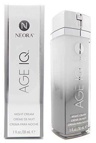 Neora Age IQ Night Cream - Unscented Hyaluronic Acid Moisturizer for All Skin Types & Tones, 1 Fl Oz