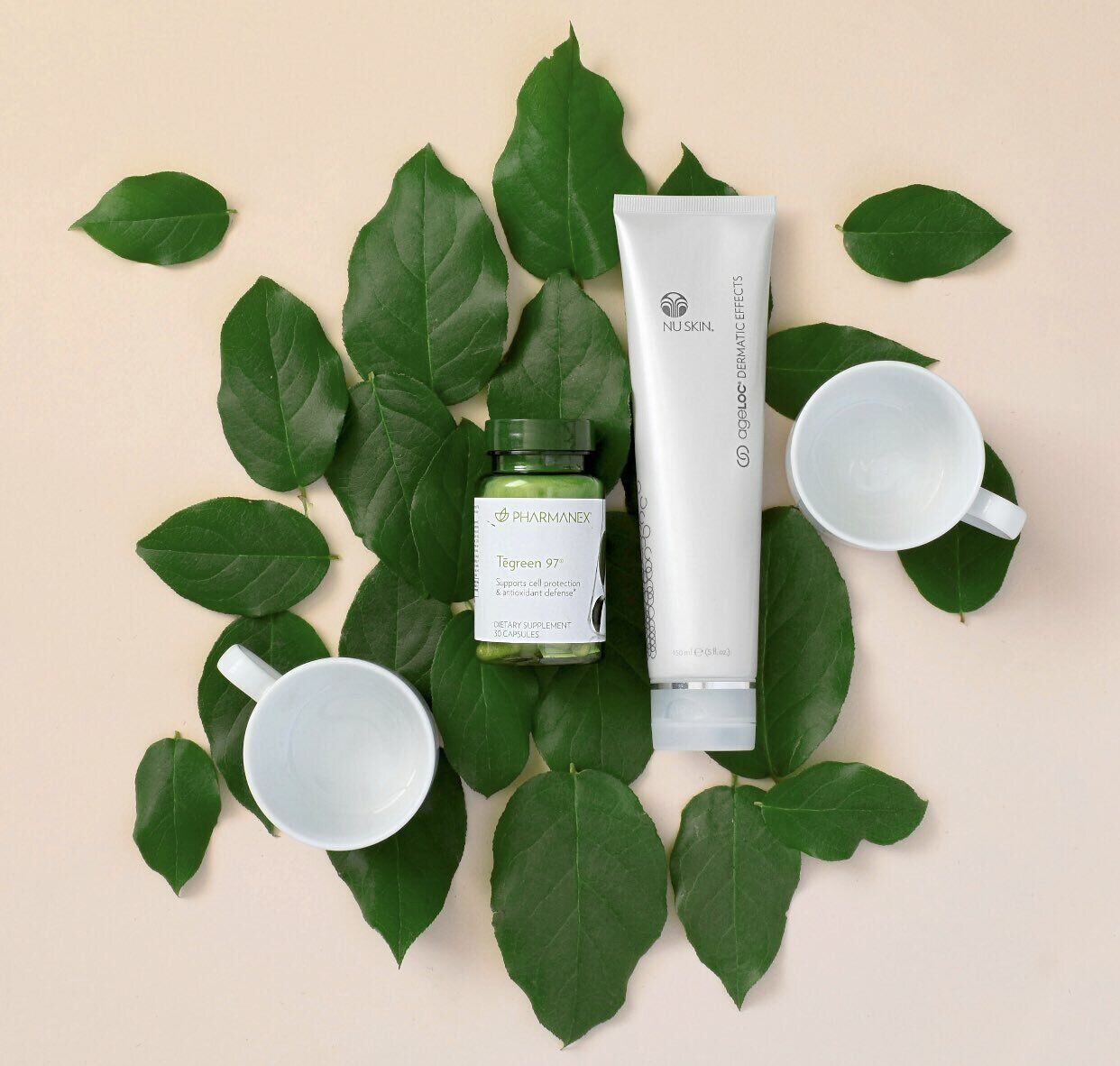 Nu Skin ageLOC Dermatic Effects Body Contouring Lotion Tegreen 30 Combo Pack NEW