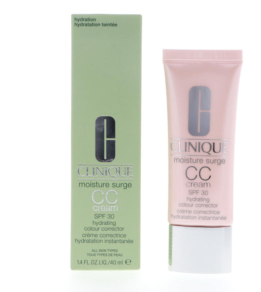 Clinique Moisture Surge Cc Cream Hydrating Colour Corrector Broad Spectrum SPF 30 Color Light - Medium 1.4 Oz
