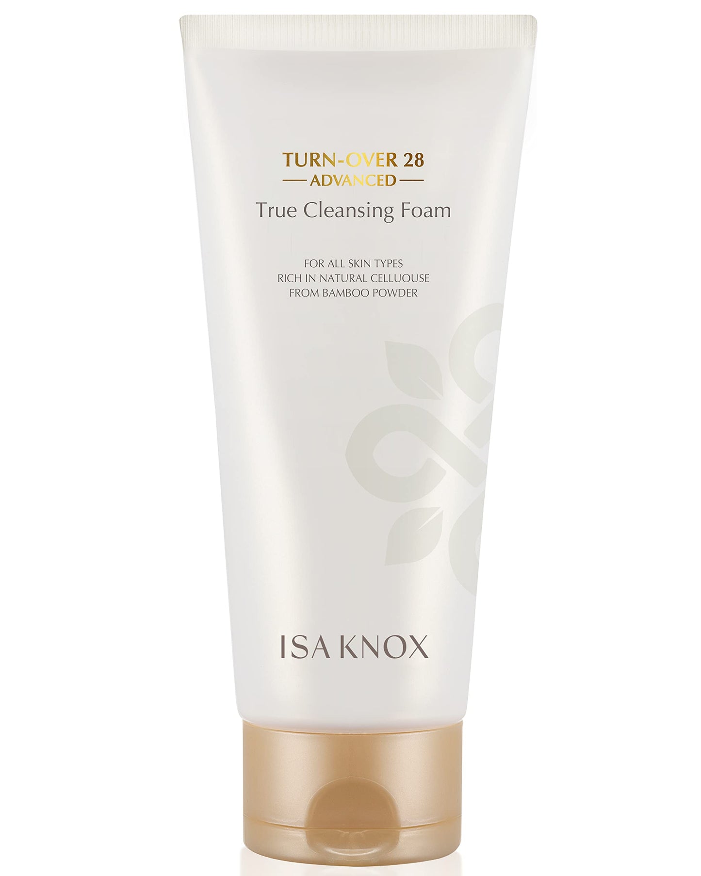 Isa Knox Turnover 28 Advanced (True Facial Cleanser, 6.1fl oz) - Korean Skincare, Non-Drying Bubble Foam Face Wash, Pomegranate Vinegar, Natural Bamboo Cellulose