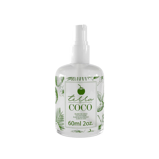 TERRACOCO COCONUT ELIXIR | Vegan | Moisturizes and Nourishes | Ideal for Extremely Dry and Worn Hair Damaged by Sun or Chemicals