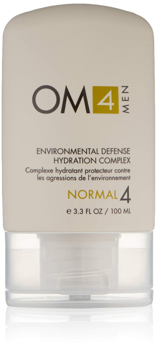 Organic Male OM4 Normal Step 4 - Environmental Defense Hydration Complex - Potent Mens Moisturizer with Vitamin C for all skin types