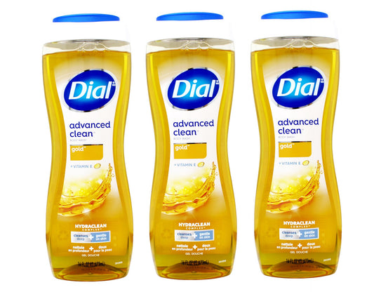 Dial Gold Hydrating Body Wash 16 oz (Pack of 3)