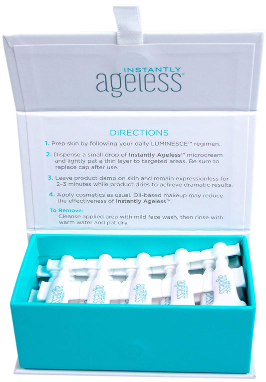 Instantly Ageless Facelift in A Box - Instant Eye Bag Remover Puffiness -1 Box of 25 Vials - Instant Under Eye Bags Remover - Wrinkle Tightener - Instant Wrinkle Remover for Face Instant Lift