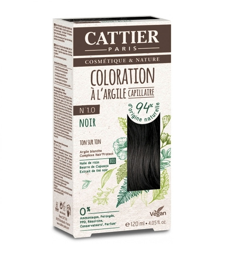 Cattier White  Clay Semi-Permanent Hair Color Kit - 20 Shades