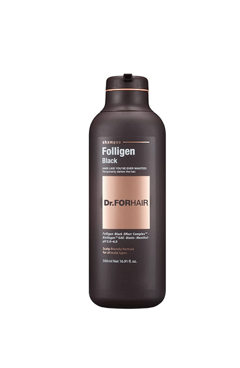 Dr.FORHAIR Folligen Black Shampoo 500Ml