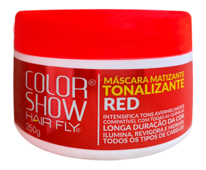 Hair Fly Masking Mask Toner Color Show Red 250g