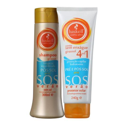 Pre Post Sun Beach SOS Summer Sunflower Protection Treatment 2 Prod. - Haskell