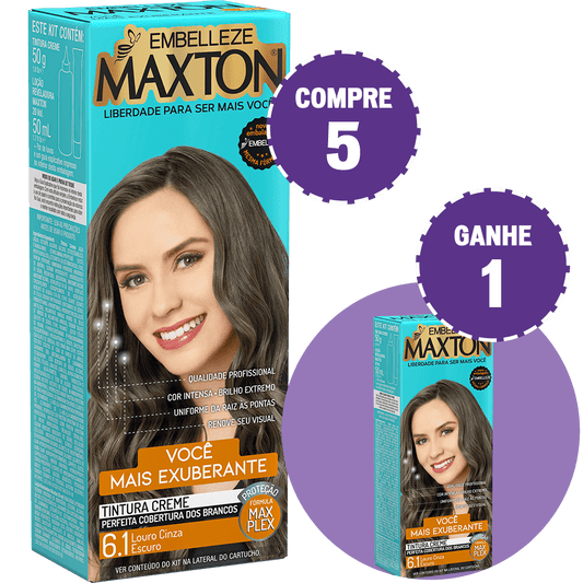 Maxton Blonde + Lush Blond Dark Gray