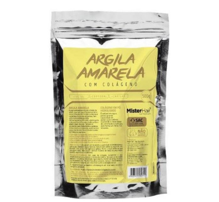 Nourishing Moisturizing Yellow Clay With Collagen Treatment 500g - Mister Hair