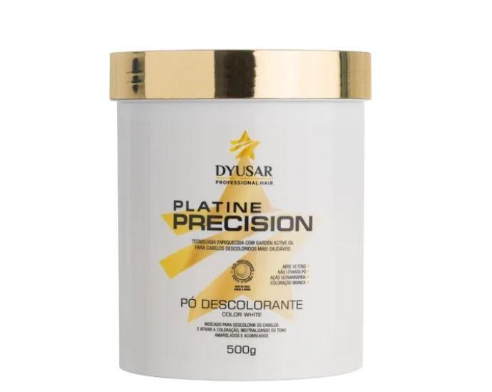 Platine Precision White 10 Tones Dust Free Fast Bleaching Powder 500g - Dyusar