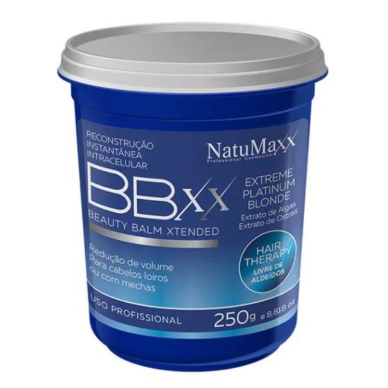 Reconstruction Beauty Balm Xtended Extreme Platinum Blonde BBXX 250g - Natumaxx