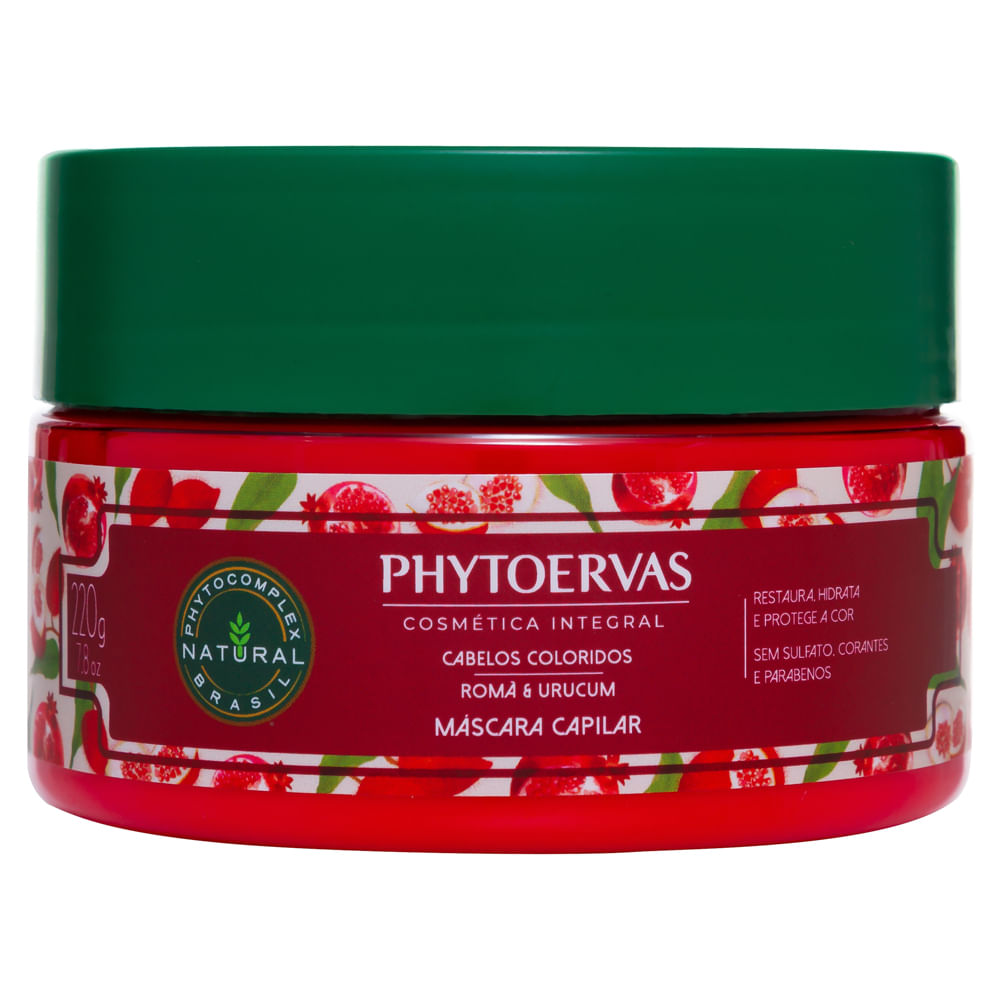 Phytoervas Colorful Pomegranate Hair Mask and Urucum 220g