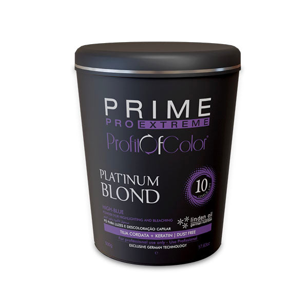 Prime Pro Extreme Profit of Color Platinum Blond Bleaching Powder 500g / 17.63 fl oz