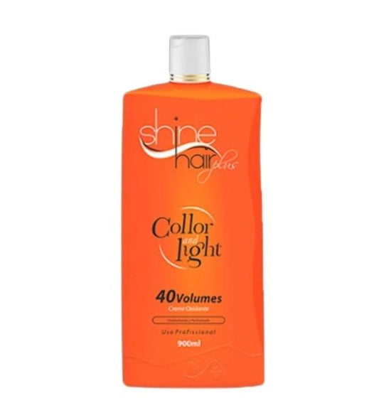 Color Light Creamy Perfumed Oxidant Emulsion 40 Volumes 900ml - Shine Hair